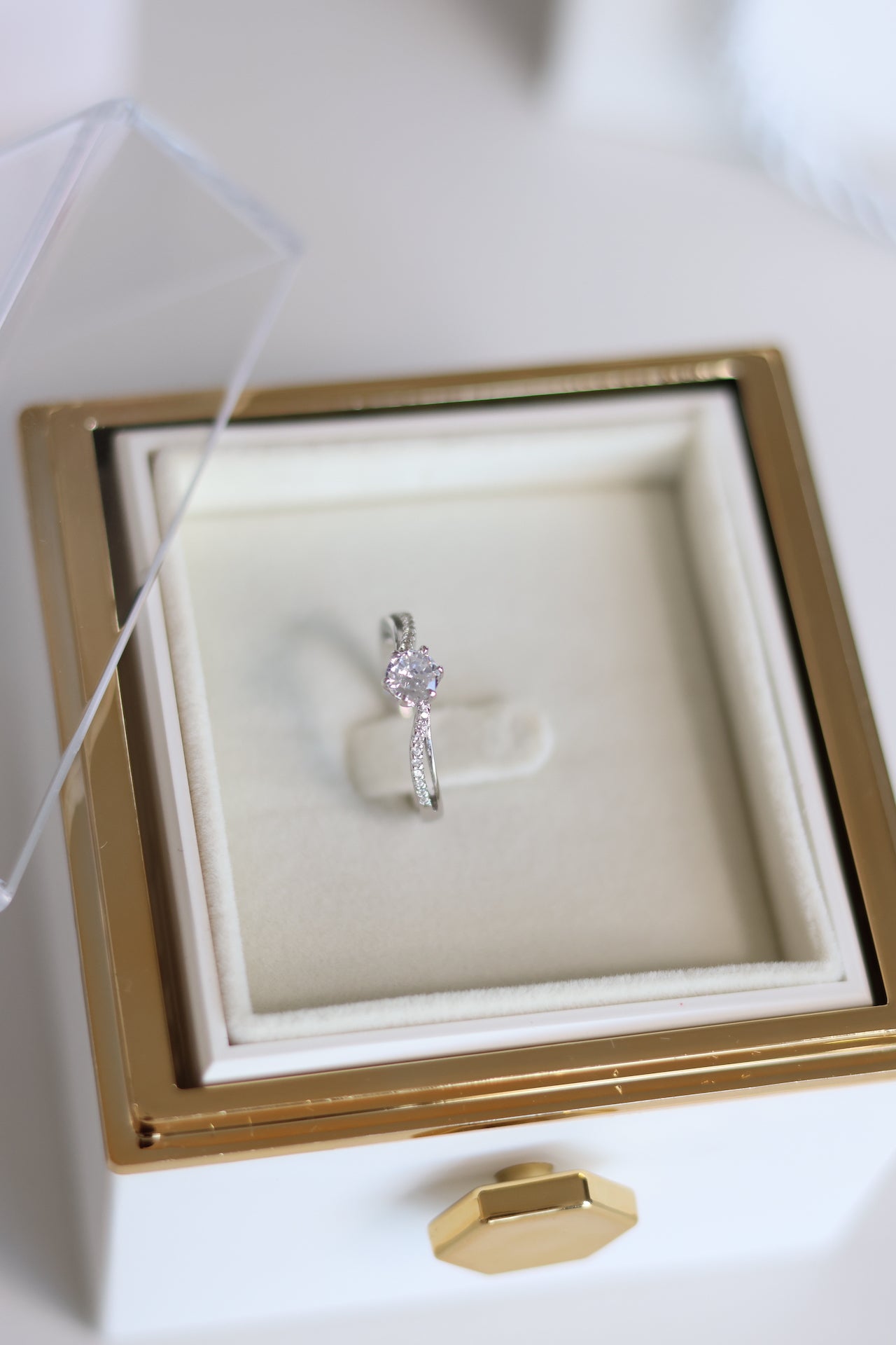 Promise Ring + Rose Box