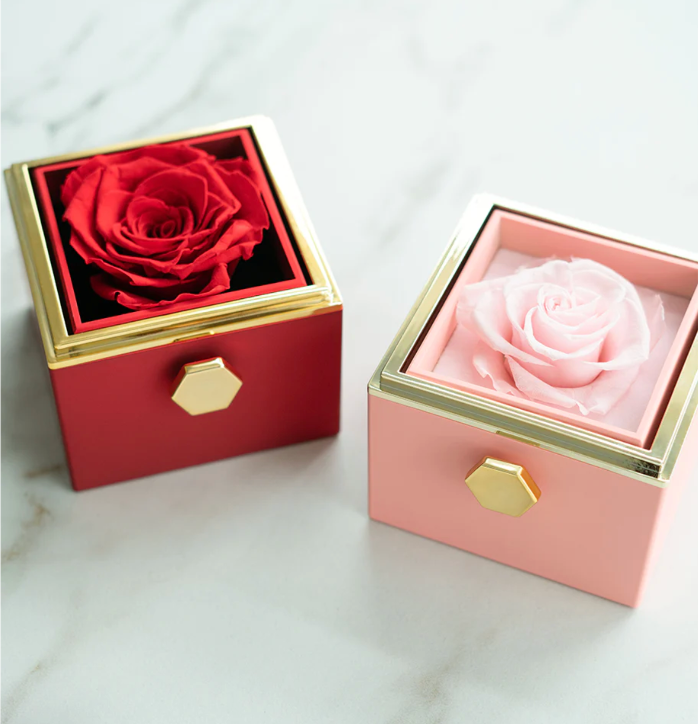 Rose box packaging