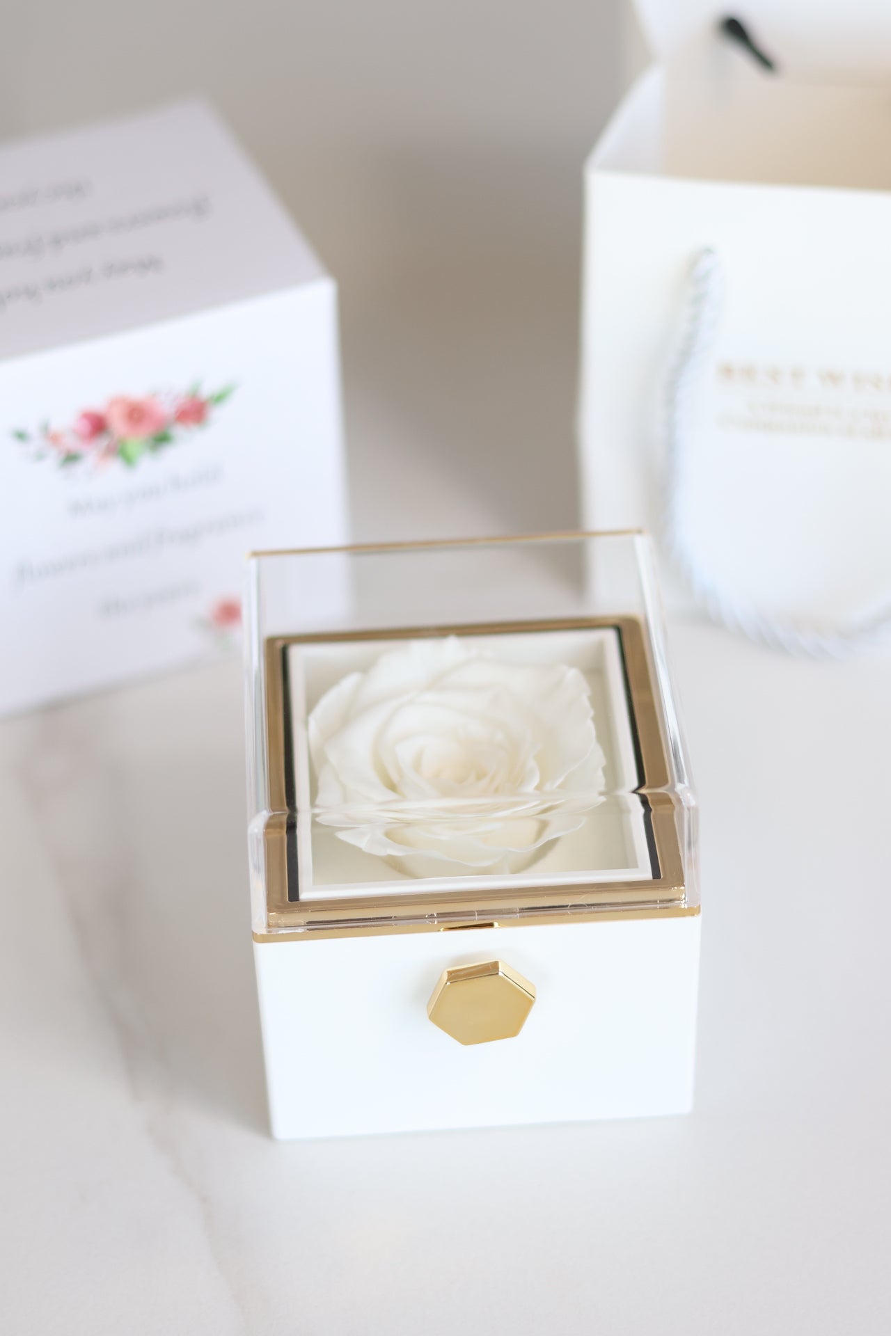 Promise Ring + Rose Box