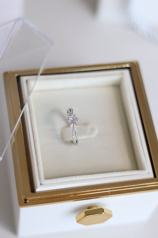 Promise Ring + Rose Box
