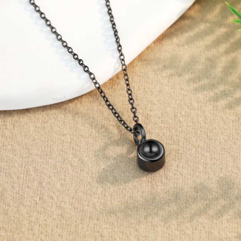 Classic Circle Photo Necklace